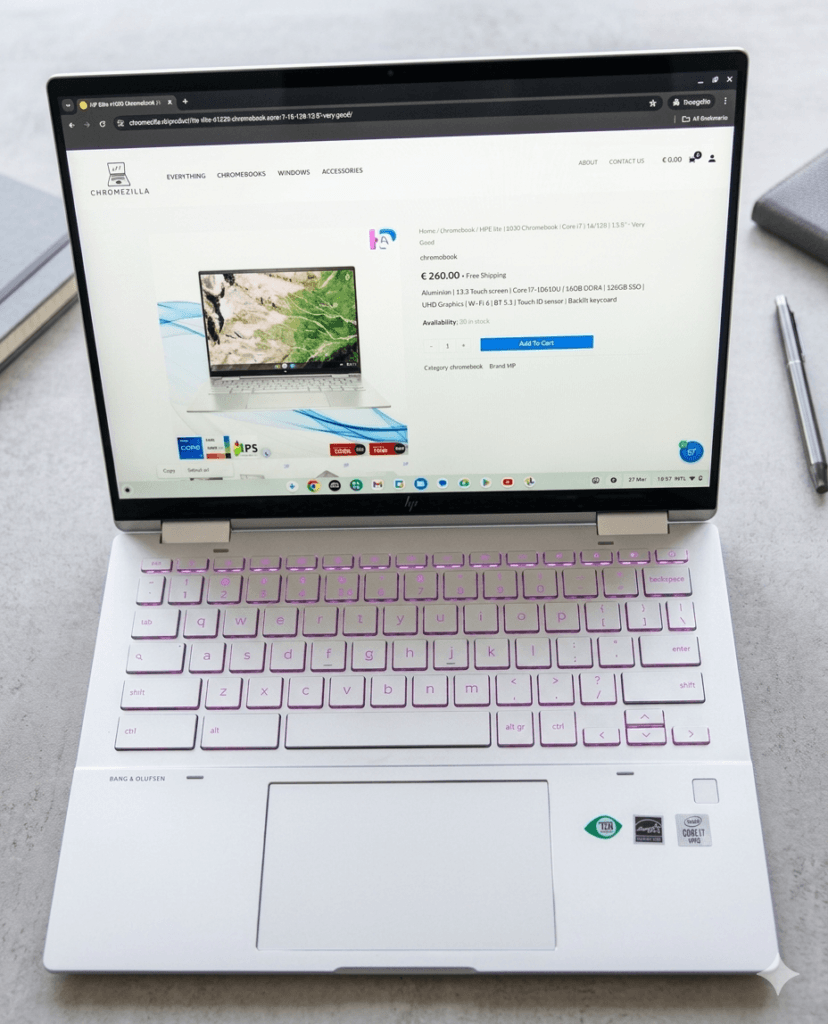 16 gb ram chromebook , HP Elite c1030 Chromebook